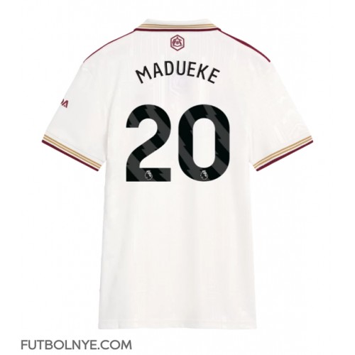 Camiseta Arsenal Noni Madueke #20 Tercera Equipación para mujer 2025-26 manga corta